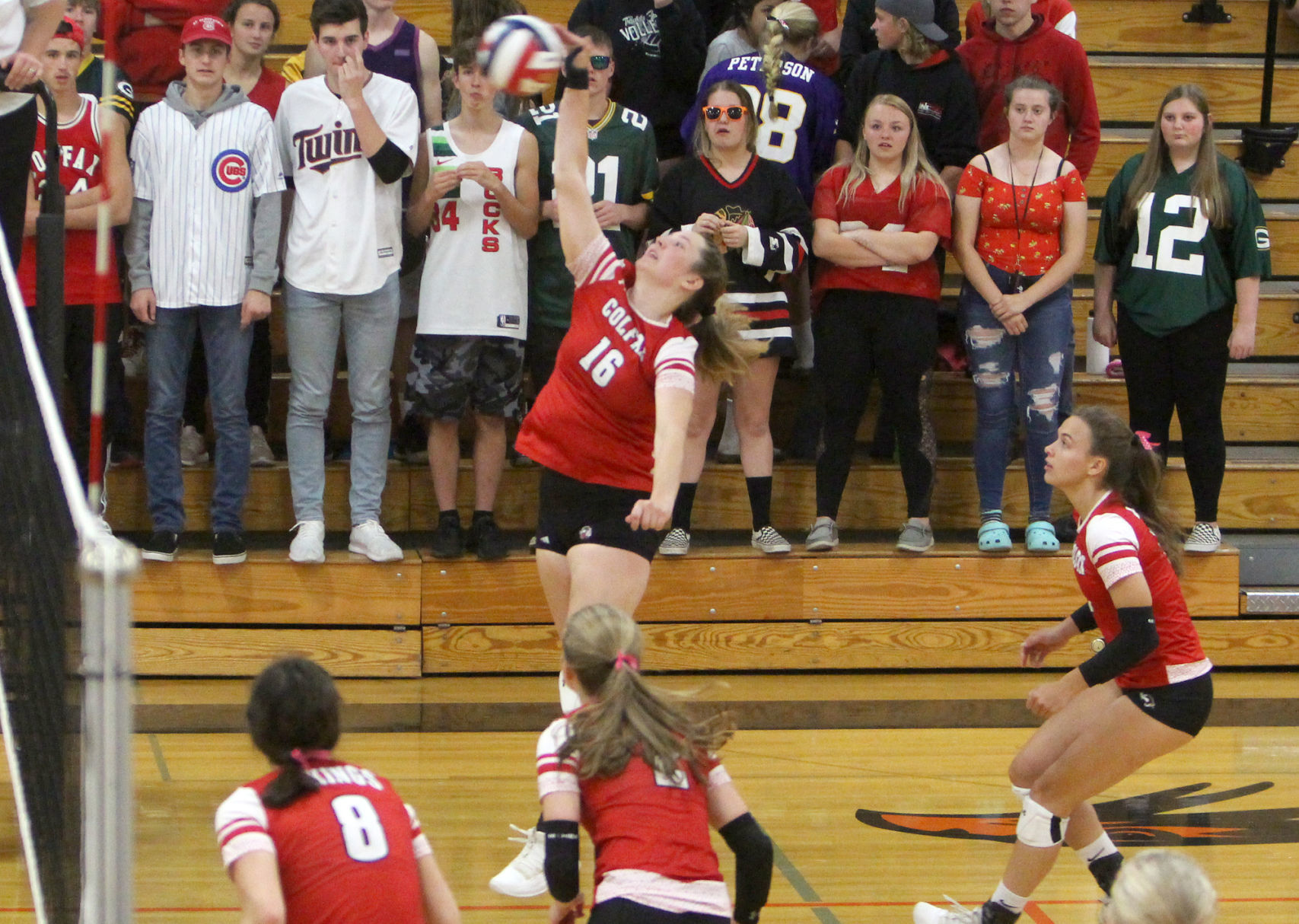 Colfax at Bloomer volleyball 10-8-19